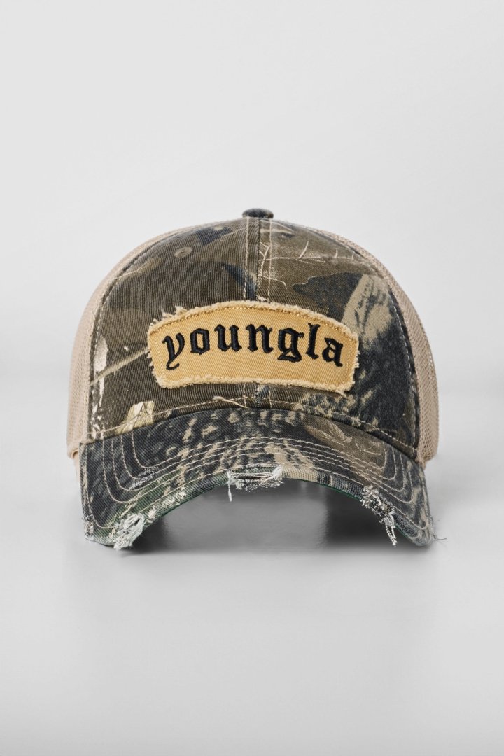 vintage dad hats green tree YoungLA Maroc — 100% authentique