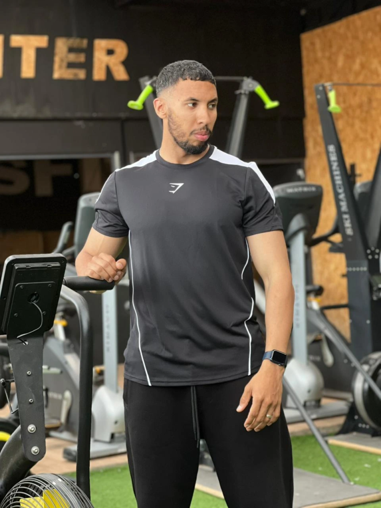 Hamza Elmagradi Gymshark qualité prouvée workout intense CrossFit Maroc
