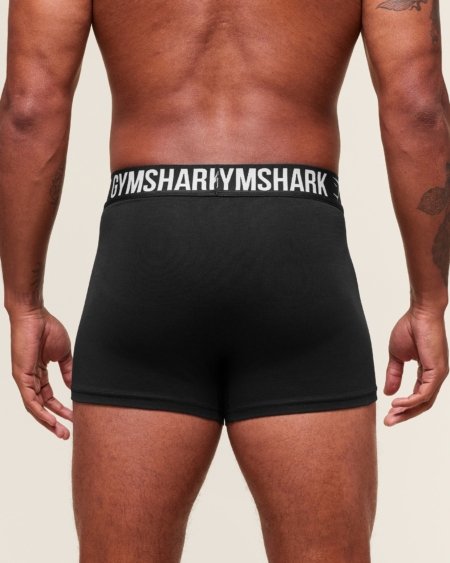 Gymshark Boxer Brief 3PK Black Maroc — 100% authentique