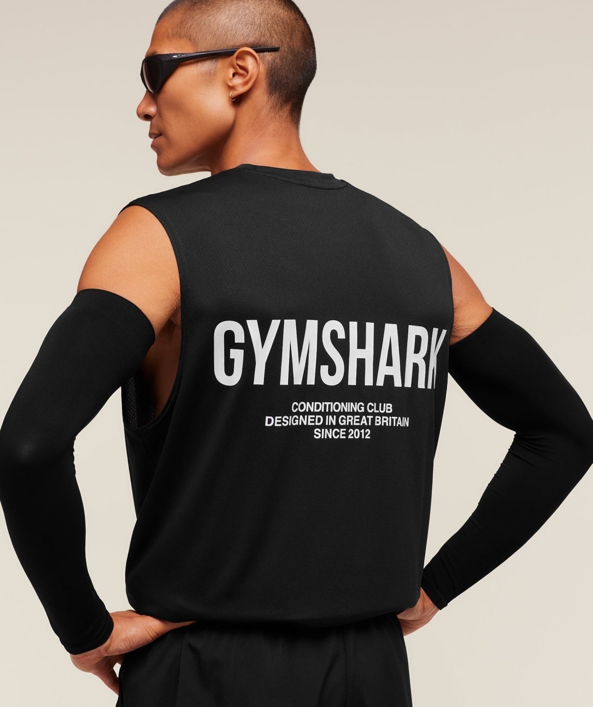 Gymshark Conditioning Club Tank Black Maroc — 100% authentique