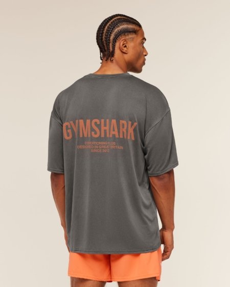 conditioning club washed t-shirt Gymshark Maroc — 100% authentique