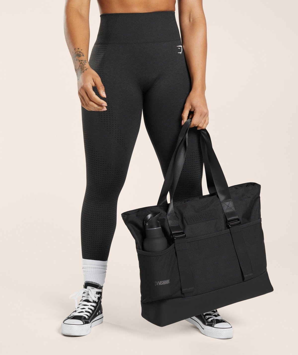 Gymshark Everyday Tote 25L Black Maroc — 100% authentique