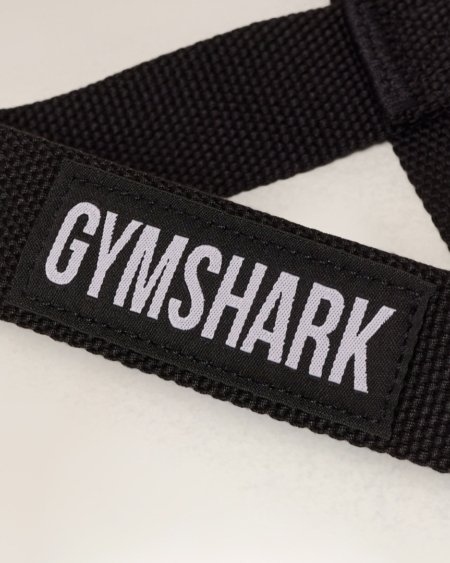 Gymshark Figure 8 Lifting Straps Black Maroc — 100% authentique