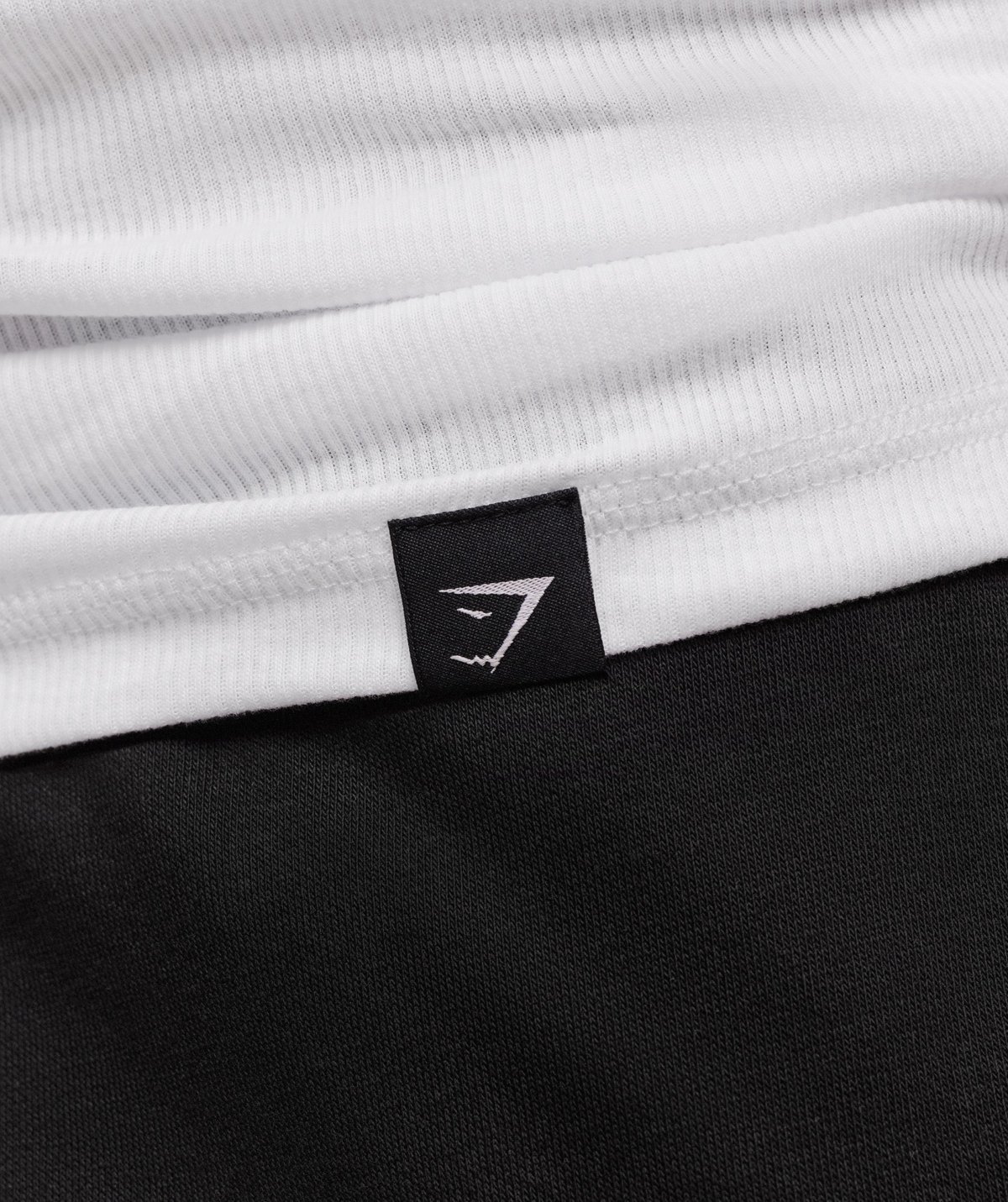 Gymshark Ribbed Tank 1PK White/Black Maroc — 100% authentique