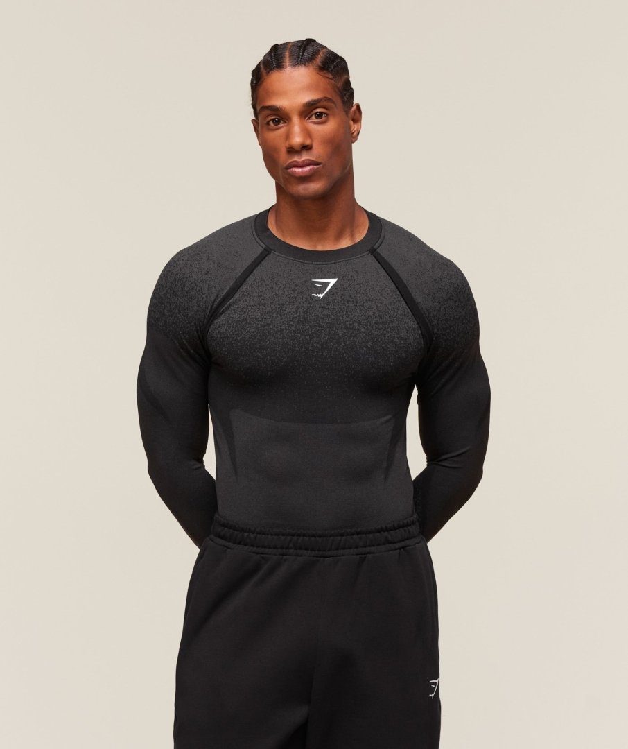 shadow seamless long sleeve t-shirt Gymshark Maroc — 100% authentique