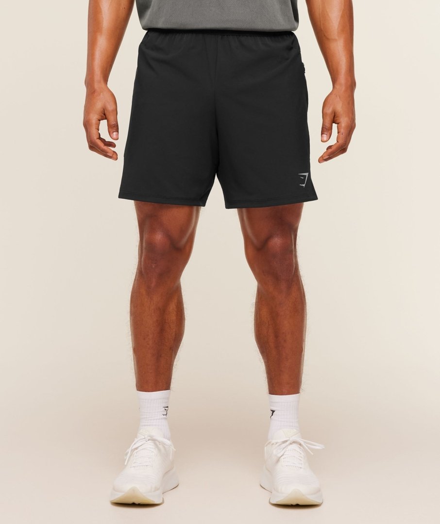 Gymshark Sport Hybrid 6 Shorts Black Maroc — 100% authentique