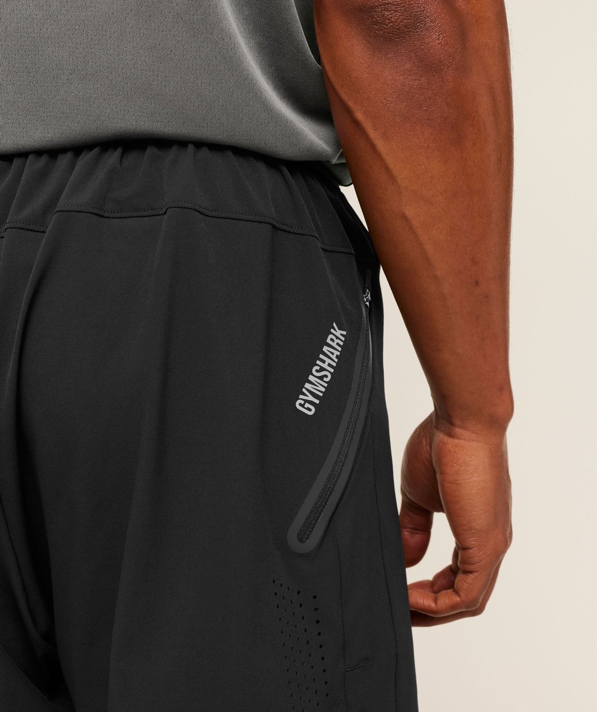 Gymshark Sport Hybrid 6 Shorts Black Maroc — 100% authentique