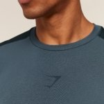 Gymshark Sport T-Shirt Stealth Blue Deep Petrol Blue Maroc — 100% authentique