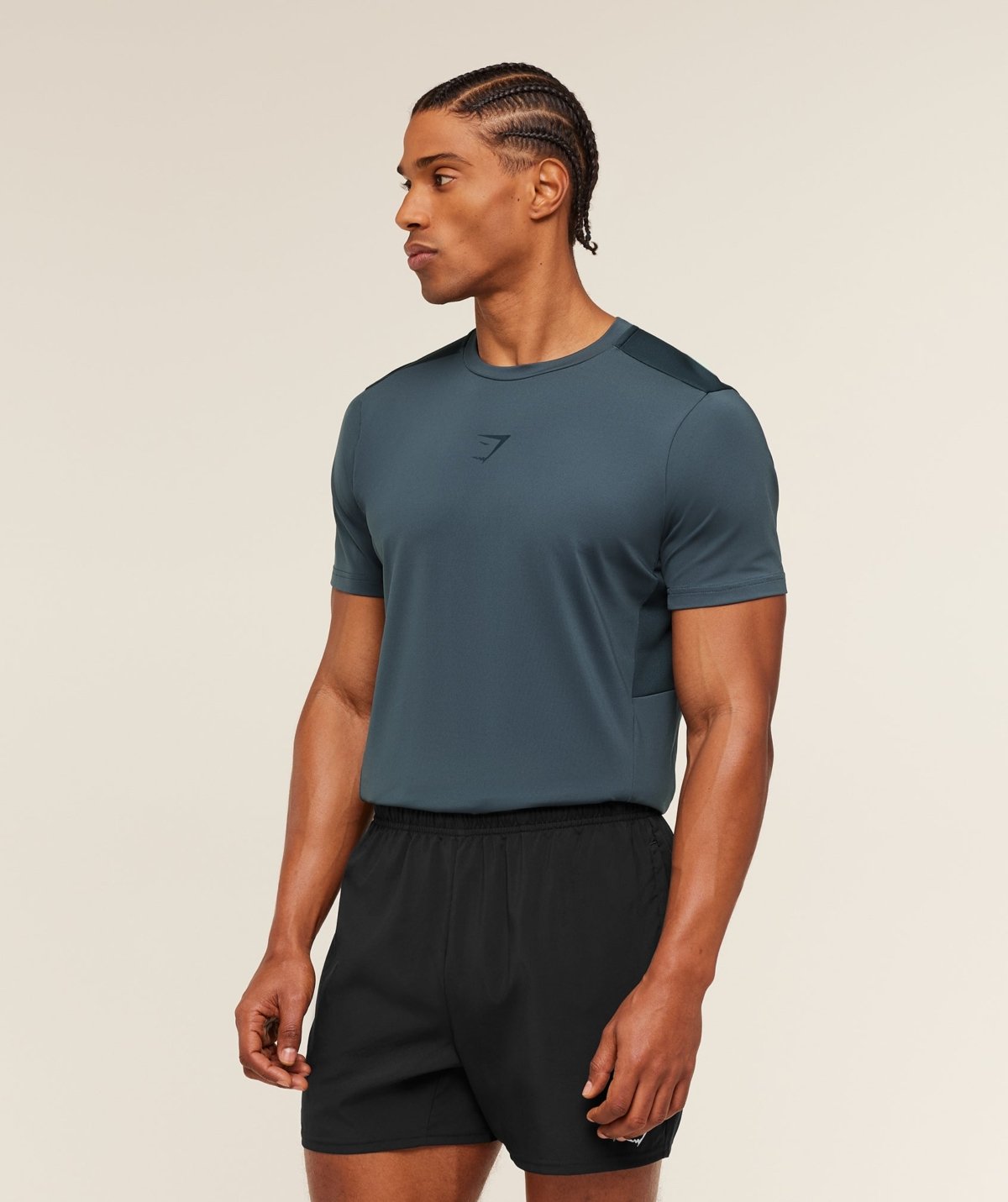 Gymshark Sport T-Shirt Stealth Blue Deep Petrol Blue Maroc — 100% authentique