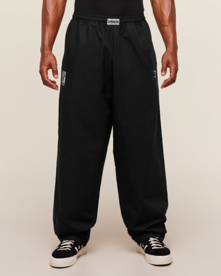 Gymshark Straight Leg Pumper Pants Black Maroc — 100% authentique