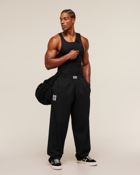 Gymshark Straight Leg Pumper Pants Black Maroc — 100% authentique