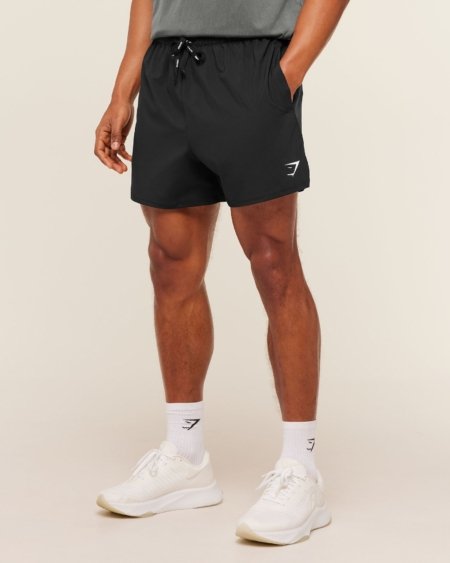 Gymshark Train 5 Shorts Black Maroc — 100% authentique