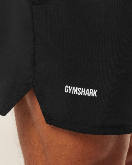 Gymshark Train 5 Shorts Black Maroc — 100% authentique