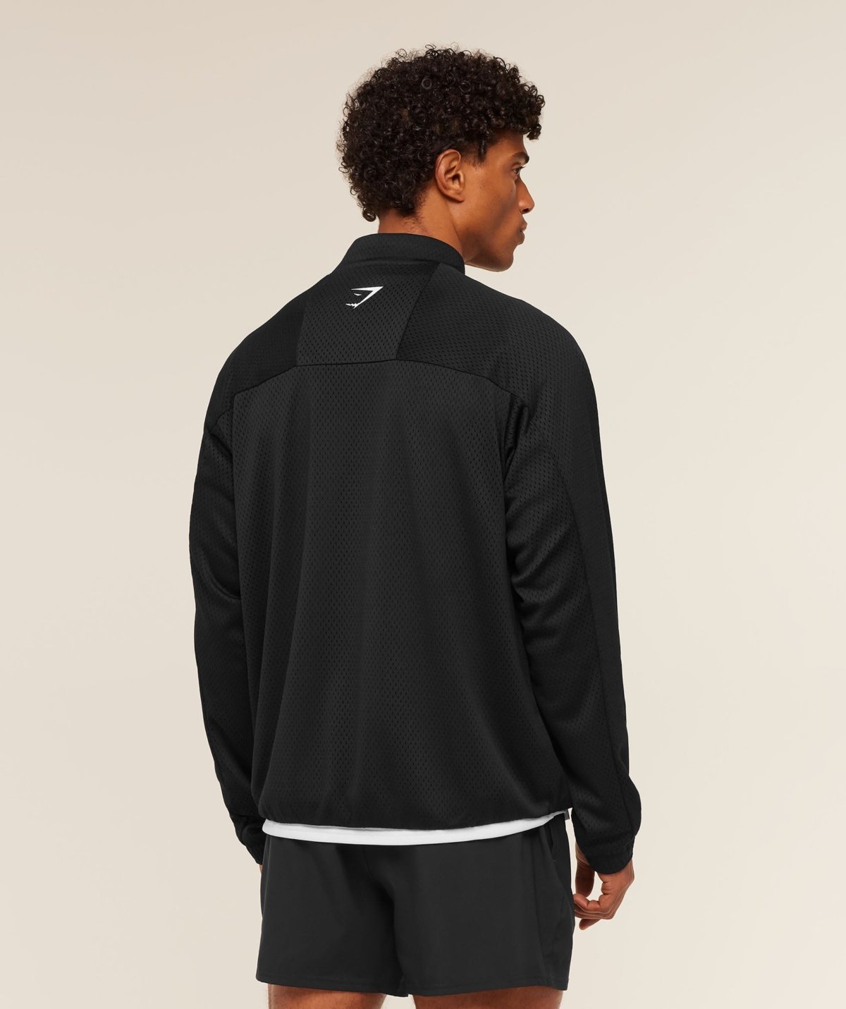 Gymshark Train Zip Through Jacket Black Maroc — 100% authentique