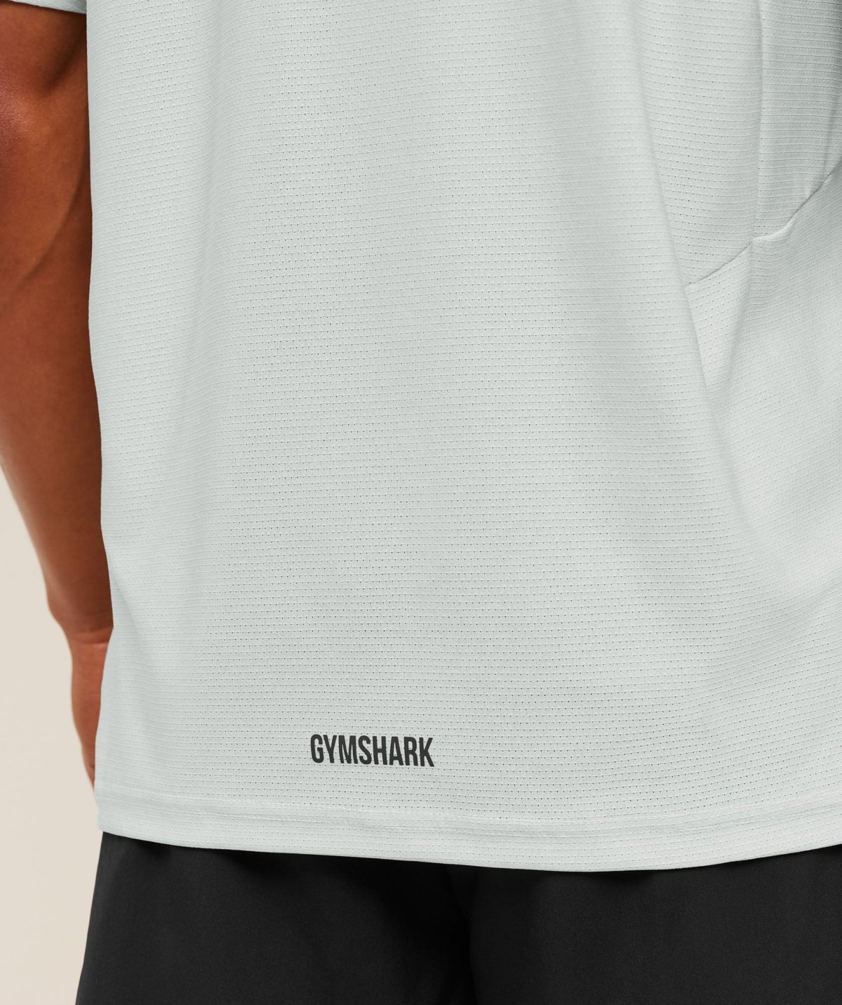Gymshark Weekend T-Shirt Light Grey White Maroc — 100% authentique