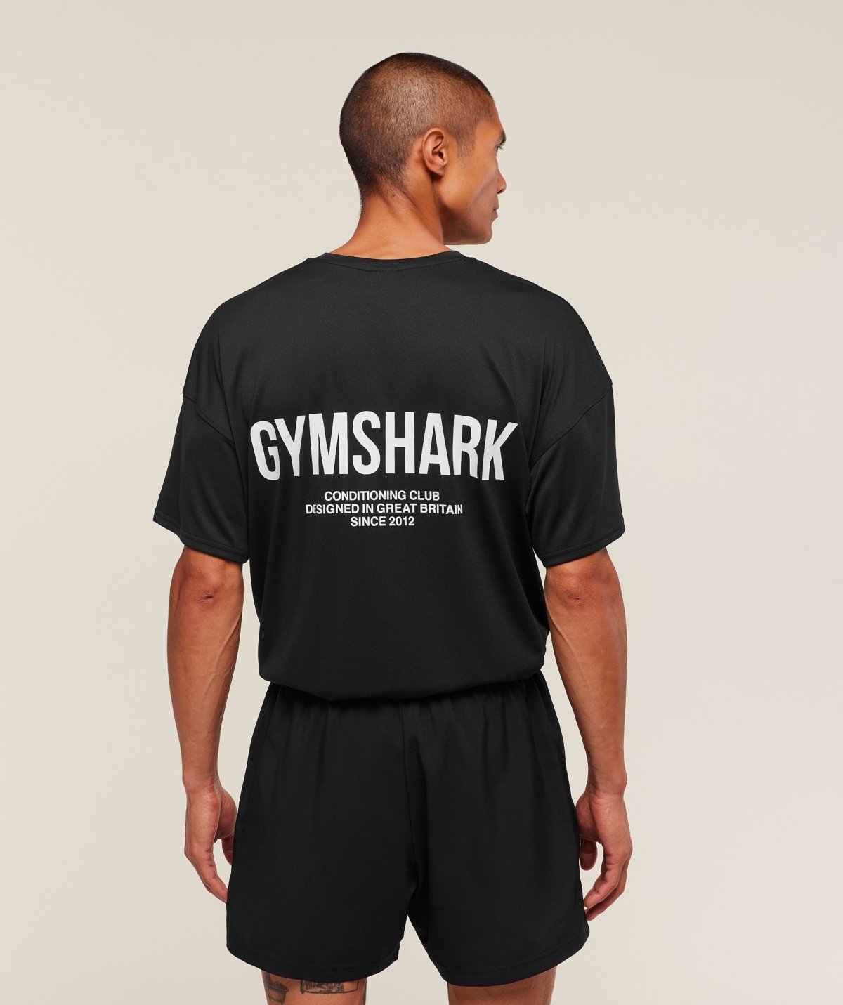 conditioning club oversized t-shirt Gymshark Maroc — 100% authentique
