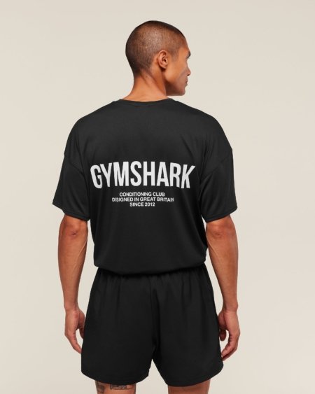 conditioning club oversized t-shirt Gymshark Maroc — 100% authentique
