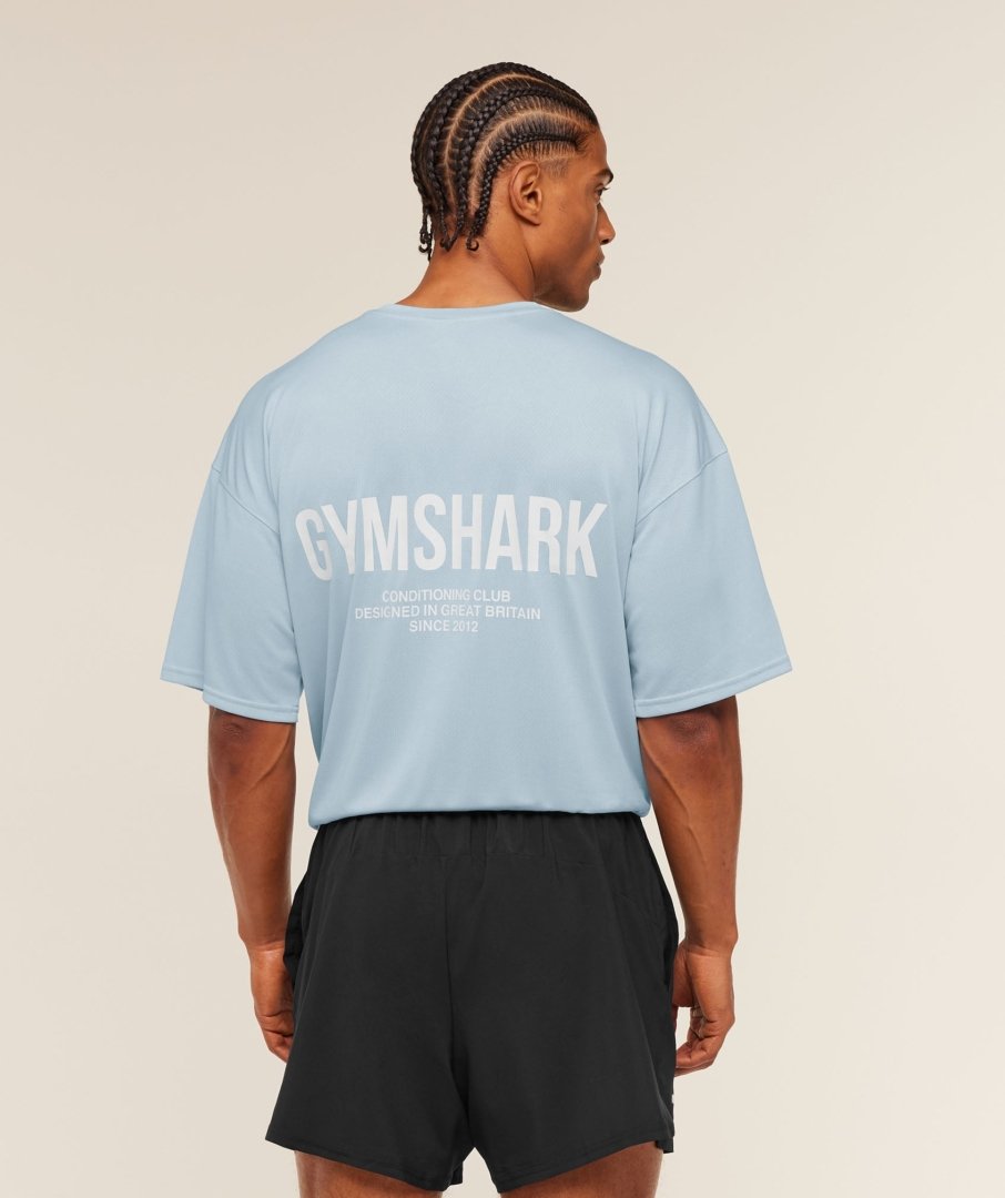 conditioning club oversized t-shirt chilled Gymshark Maroc — 100% authentique