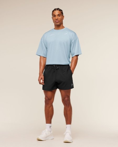 CONDITIONING CLUB OVERSIZED T-SHIRT CHILLED BLUE WHITE – Image 5