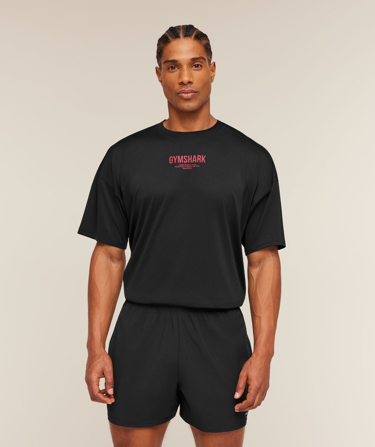 chrome graphic t-shirt Gymshark Maroc — 100% authentique