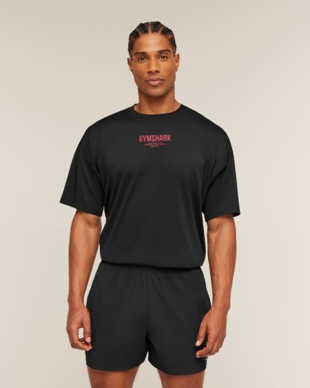 chrome graphic t-shirt Gymshark Maroc — 100% authentique