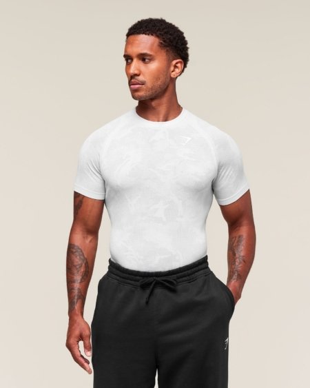 geo seamless t-shirt Gymshark Maroc — 100% authentique
