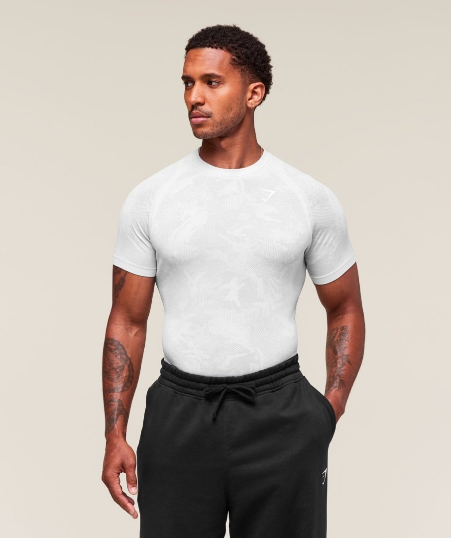 geo seamless t-shirt Gymshark Maroc — 100% authentique