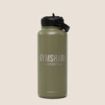 metal insulated straw bottle 1l Gymshark Maroc — 100% authentique