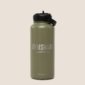 metal insulated straw bottle 1l Gymshark Maroc — 100% authentique