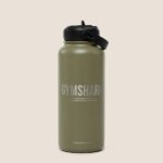 metal insulated straw bottle 1l Gymshark Maroc — 100% authentique