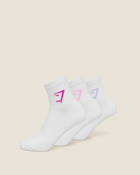 midi socks 3pk Gymshark Maroc — 100% authentique