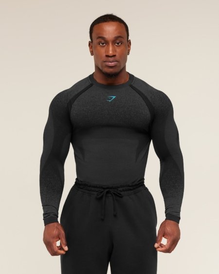 shadow seamless long sleeve t-shirt Gymshark Maroc — 100% authentique