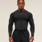 shadow seamless long sleeve t-shirt Gymshark Maroc — 100% authentique