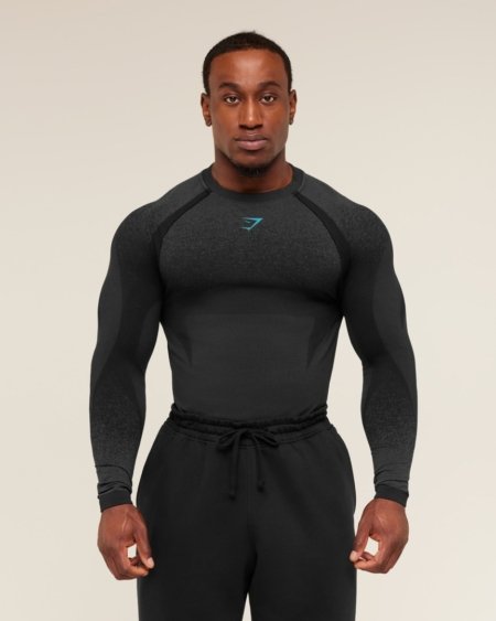 shadow seamless long sleeve t-shirt Gymshark Maroc — 100% authentique
