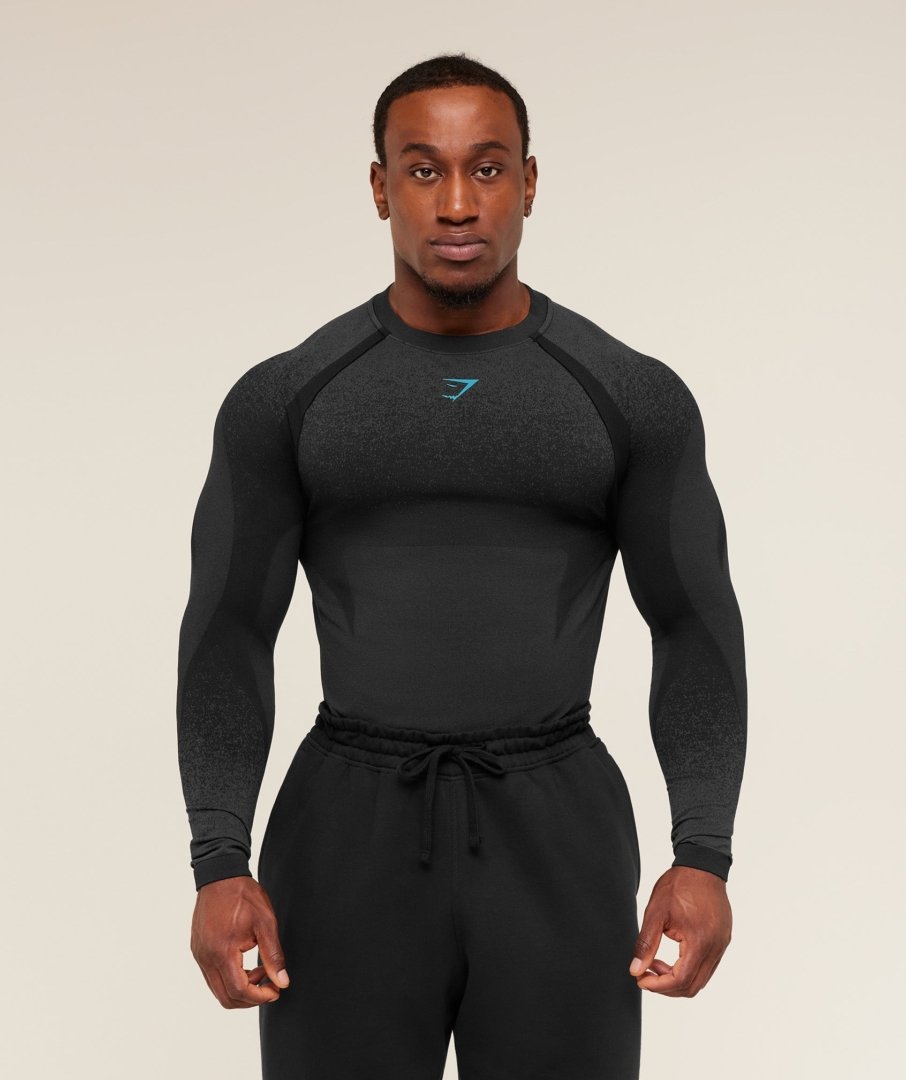shadow seamless long sleeve t-shirt Gymshark Maroc — 100% authentique