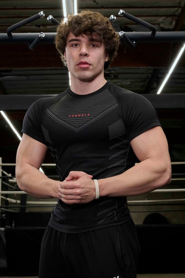 superhero compression tees Gymshark Maroc — 100% authentique