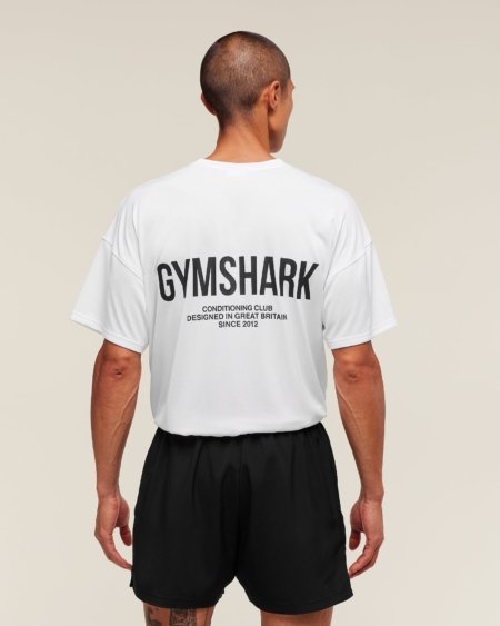 CONDITIONING CLUB OVERSIZED T-SHIRT WHITE – Image 1