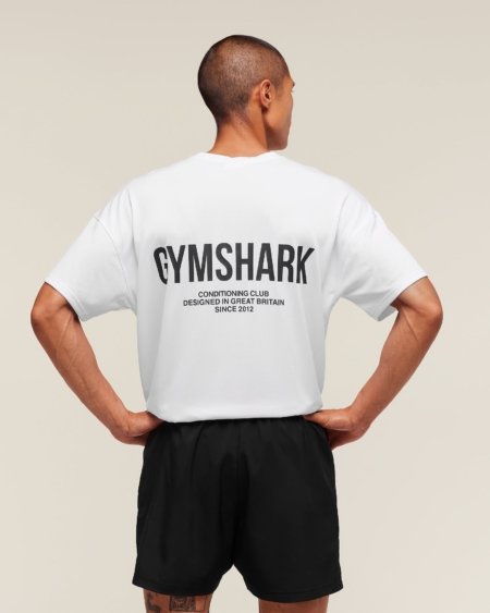 CONDITIONING CLUB OVERSIZED T-SHIRT WHITE – Image 2