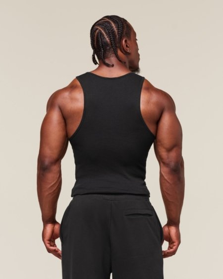 Débardeur Gymshark noir homme