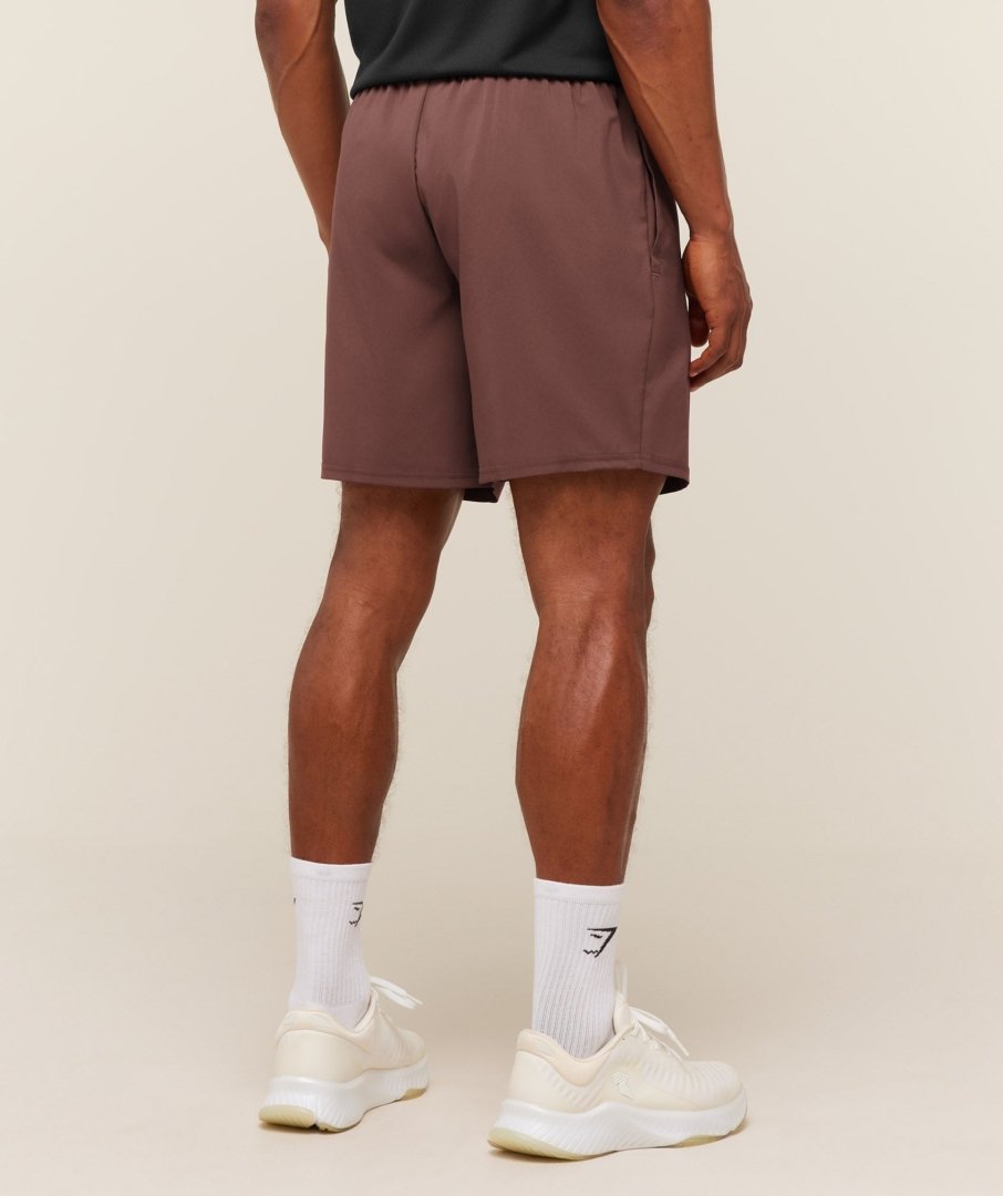 Short de Sport Gymshark Arrival marron homme