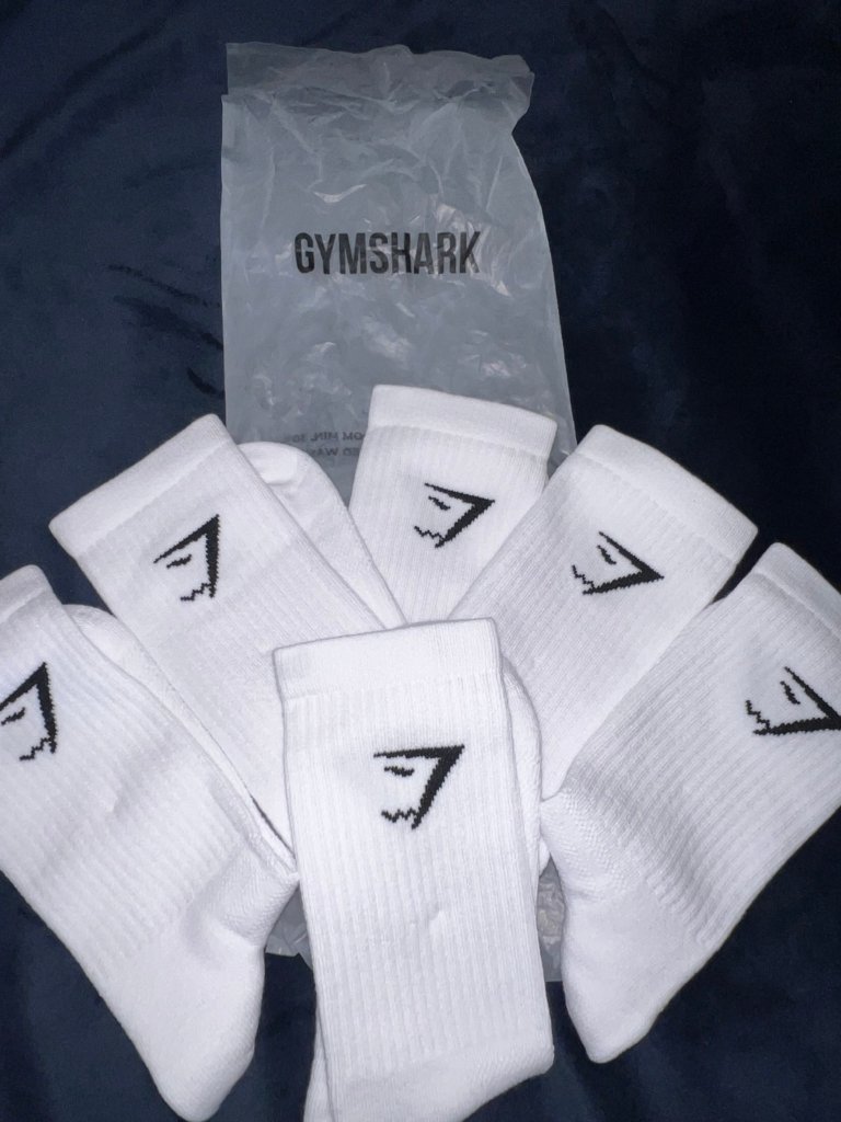 Avis client - GYMSHARK SOCKS 3PK White