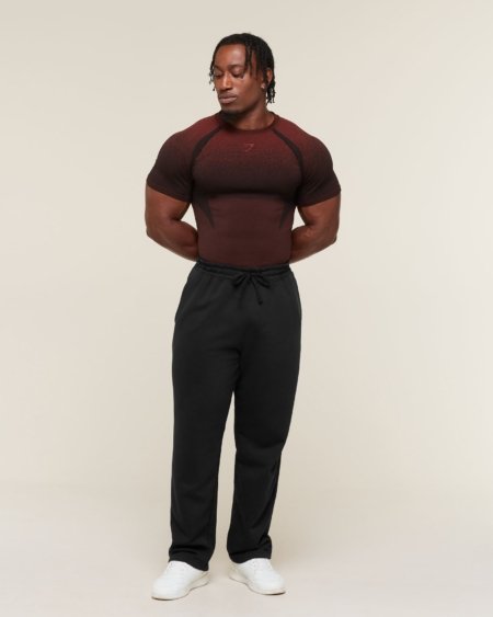 T-Shirt Gymshark Shadow rouge homme