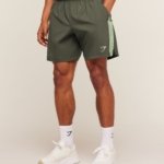 Short de Sport Gymshark Sport vert homme
