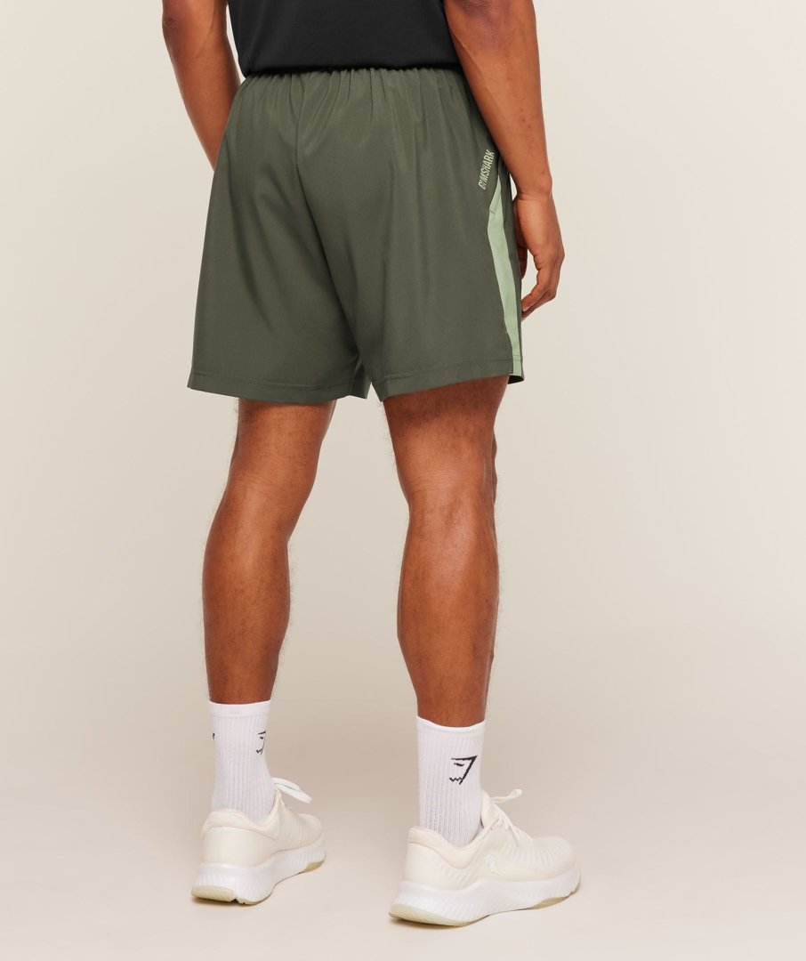 Short de Sport Gymshark Sport vert homme