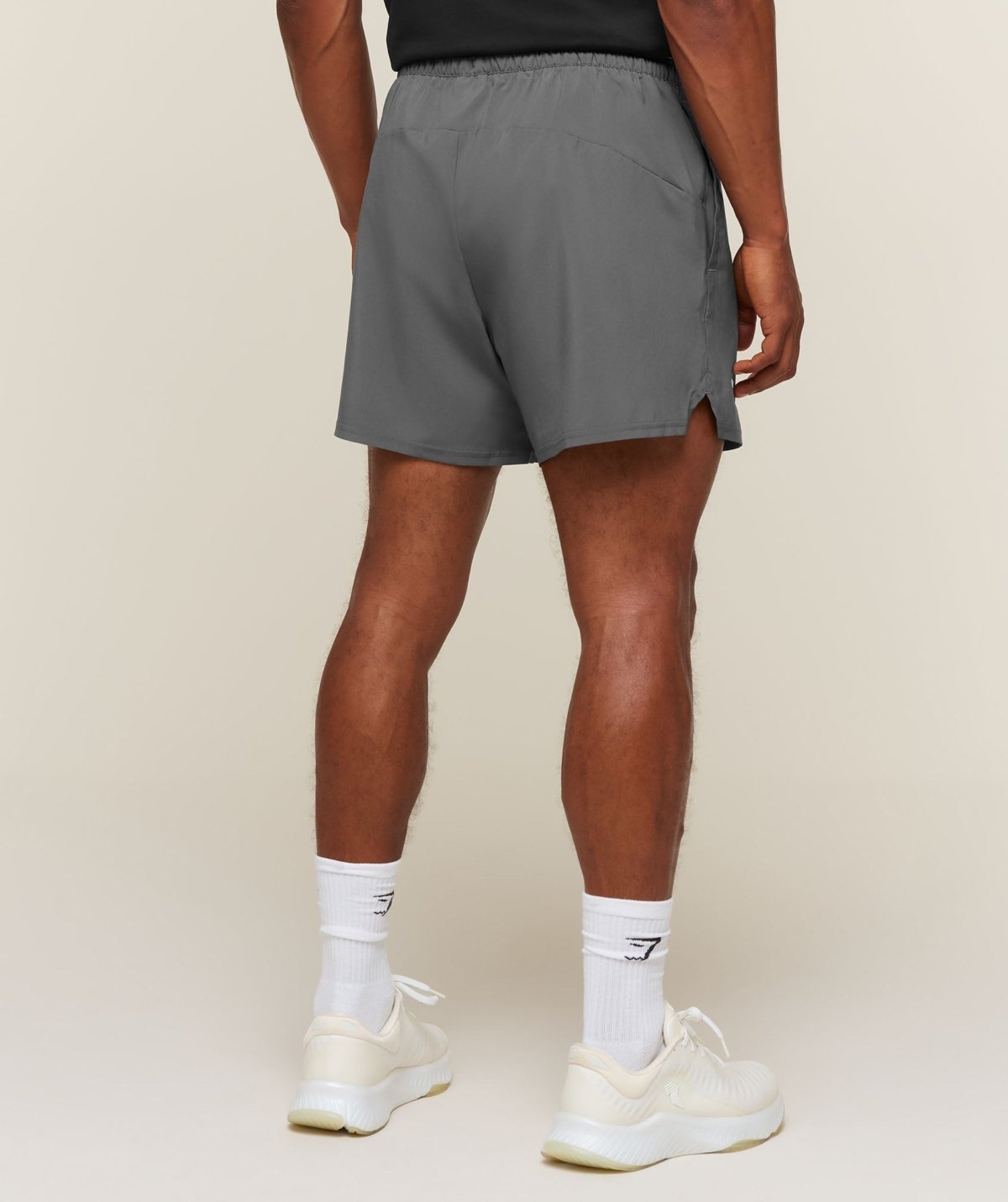 Short de Sport Gymshark gris homme