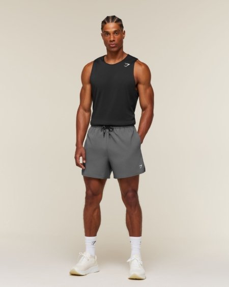 Short de Sport Gymshark gris homme