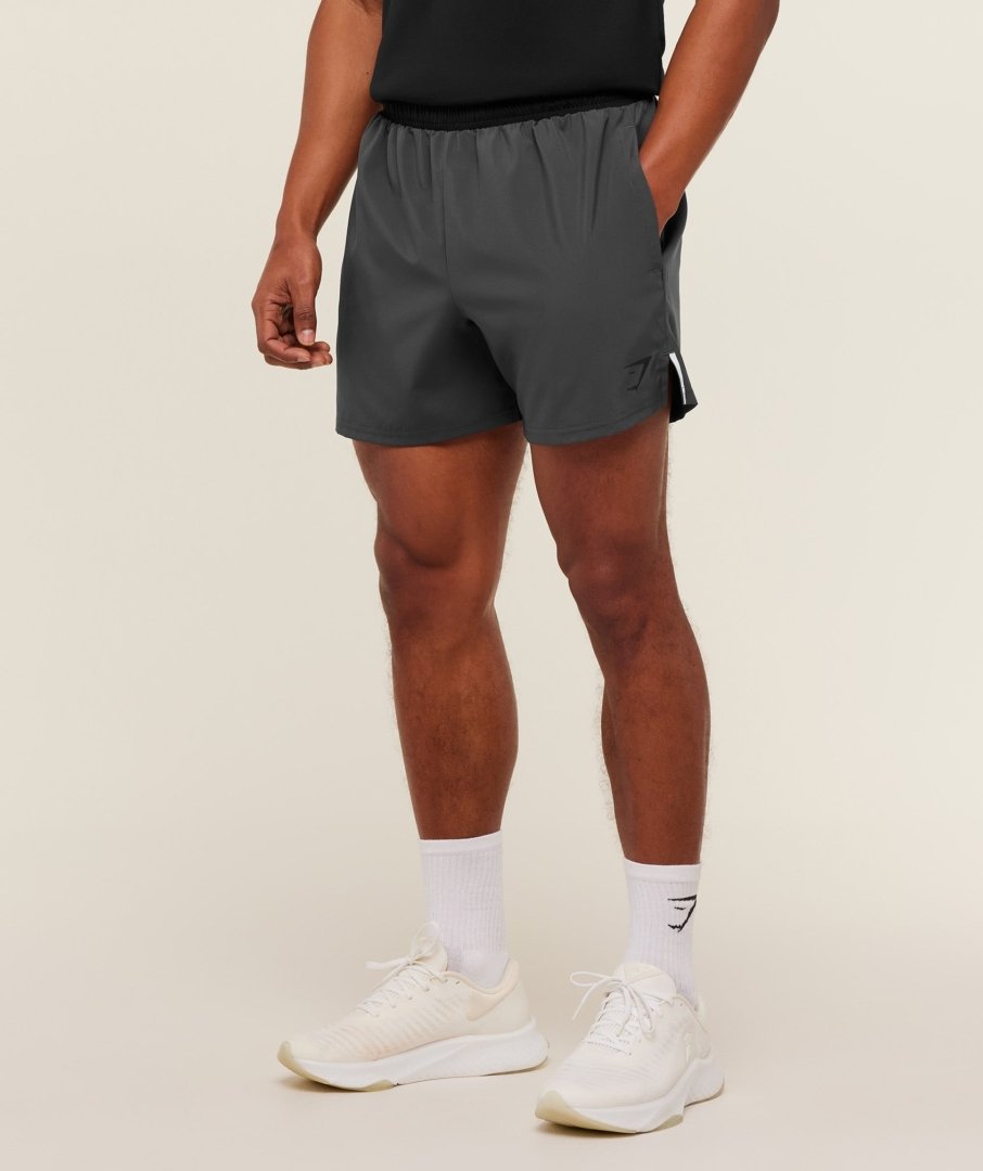 Gymshark Arrival Contrast Short – Onyx Grey/Black