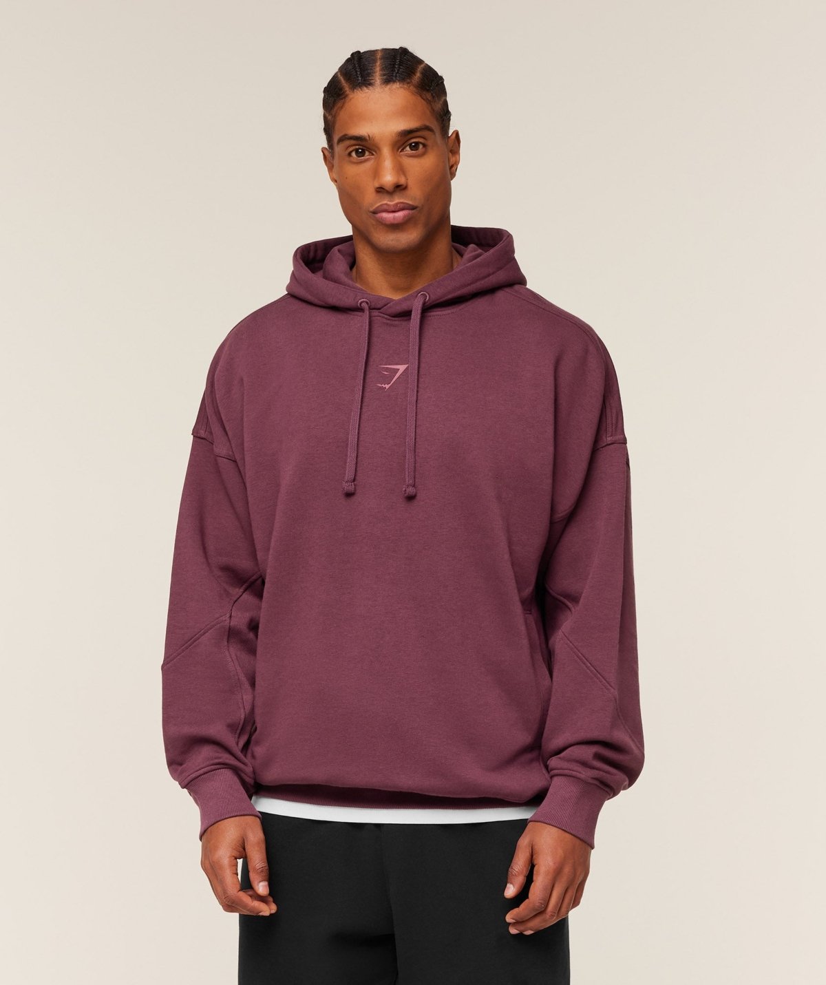 Sweat à Capuche Gymshark Power rouge homme