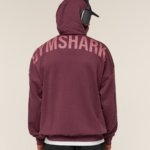 Sweat à Capuche Gymshark Power rouge homme
