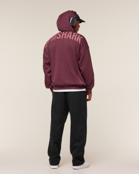Sweat à Capuche Gymshark Power rouge homme